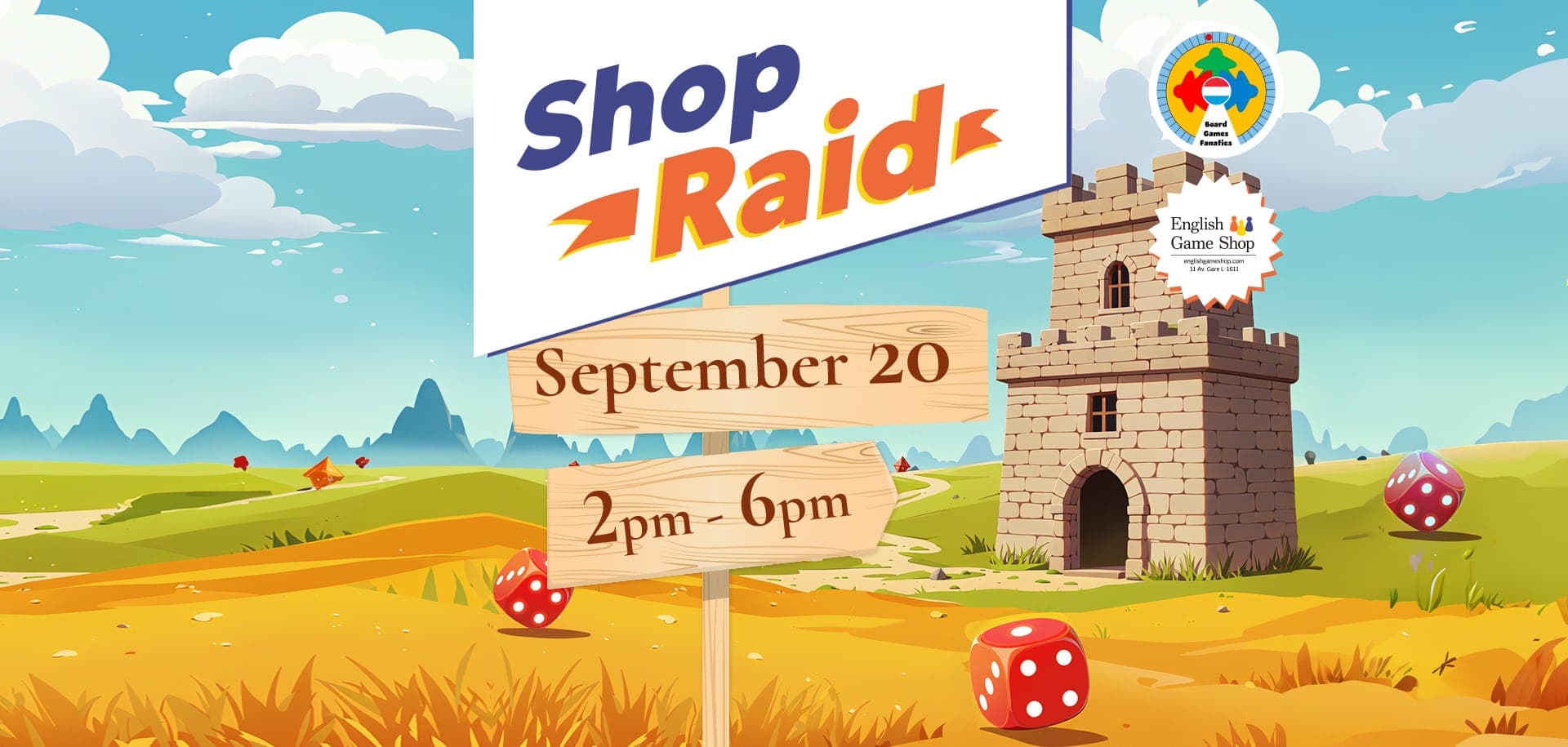 Shop Raid 2: Second Hand Board Games and Playtesting